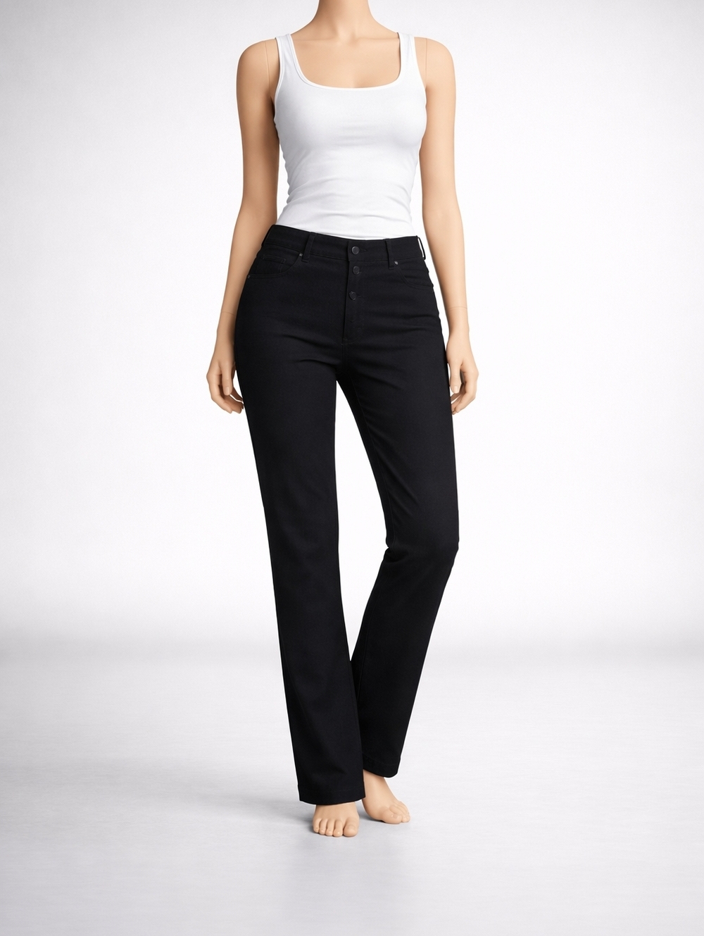 Kut From The Kloth High-rise Ankle Slim Straight Leg Pants With Button Fly NWT